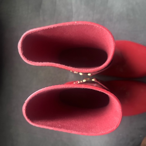 Michael Kors Red Winter Boots - Picture 5 of 5